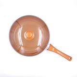Frigideira de Cobre Anti-Aderente para Fritar sem Óleo 28cm