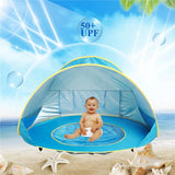 Prática Barraca Infantil com Piscina e Proteção UV