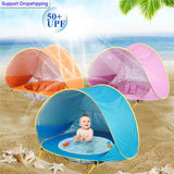 Prática Barraca Infantil com Piscina e Proteção UV